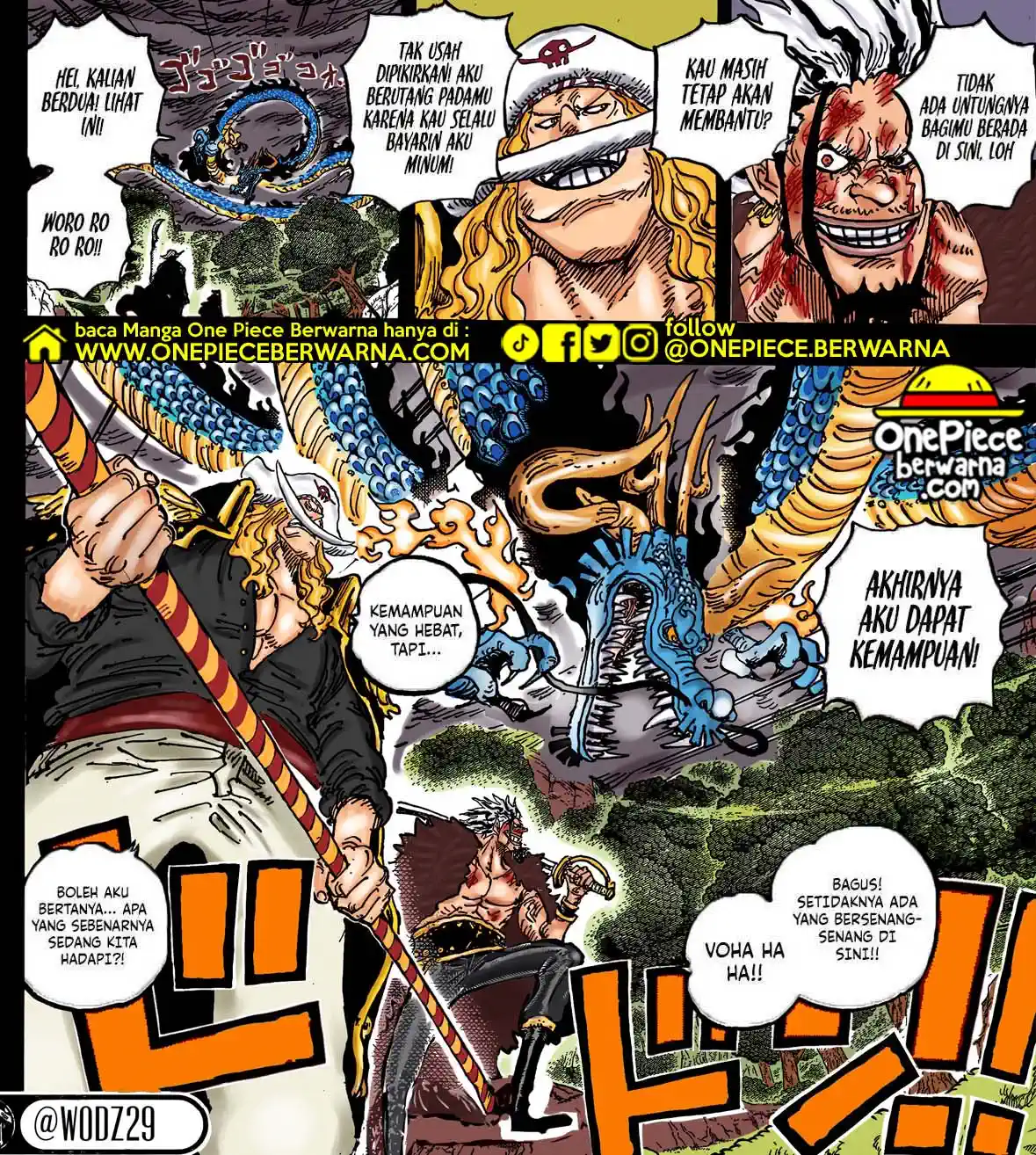 One Piece 1162 indo, One Piece Berwarna Chapter 1162, One Piece 1163 Bahasa indonesia HD